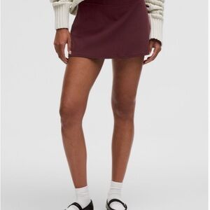 Align Skirt, Garnet, Size 8